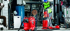 Эксплуатация рециркуляционного строительного пылесоса Hilti DD-WMS 100