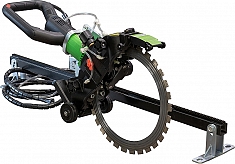 Кольцерез электрический по бетону Diamaster Titan-400 с направляющей шиной 1200 мм Кольцерез электрический по бетону Diamaster Titan-400 с направляющей шиной 1200 мм