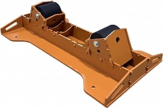 Усиленная вращательная роликовая опора для труб ПНДело РО-1420ТВ Усиленная вращательная роликовая опора для труб ПНДело РО-1420ТВ